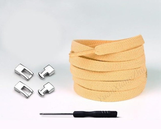Schnürsenkel "elastics" mit Kreuzschnalle "cross-lock"