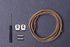 Schnürsenkel "elastics" mit Kordel-Stopper "cord-lock"